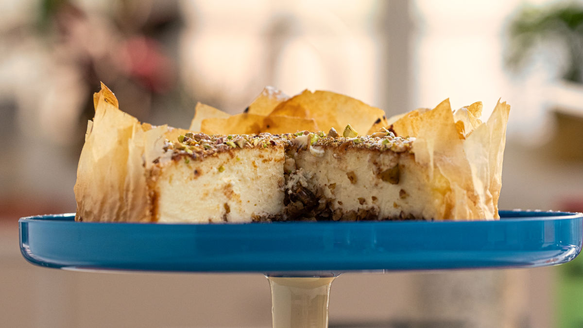 Cheesecake de Baklava