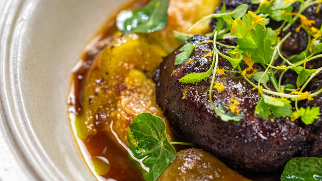 Bochechas de Porco Estufadas