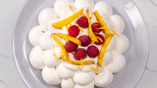 Pavlova De Pêssego