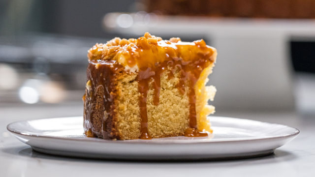 Bolo de Caramelo Salgado