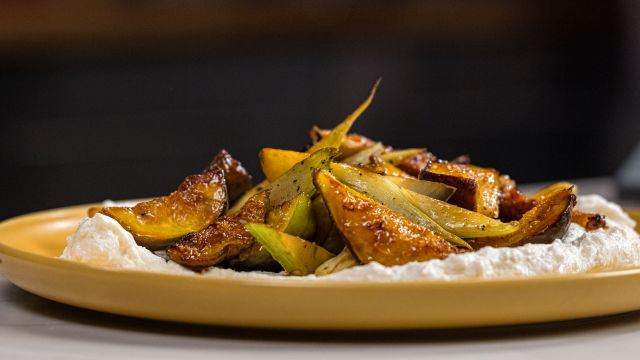 Salada de Figos, Ricotta e Funcho