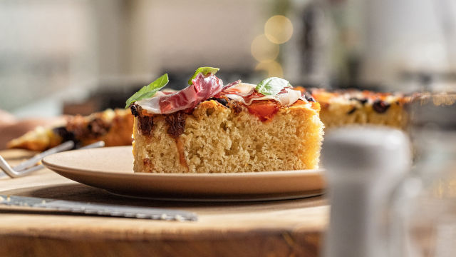 Focaccia de Azeitona