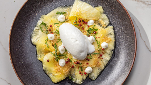 Carpaccio de Ananás