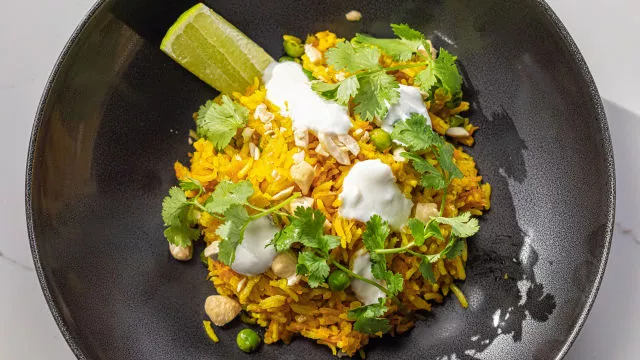 Biryani de Cenoura