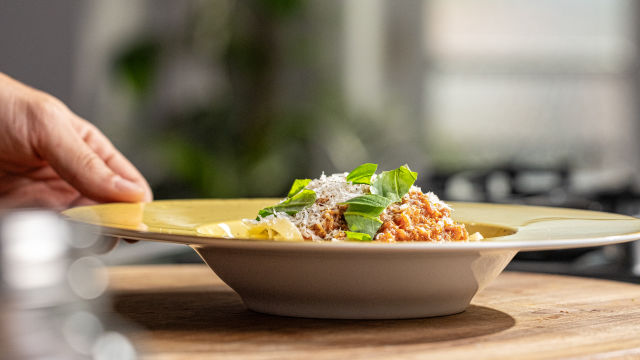 Bolonhesa de Cogumelos Shitake