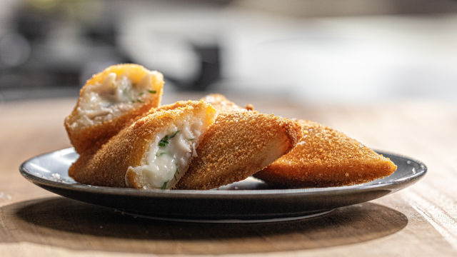 Rissóis de Amêijoas à Bulhão Pato