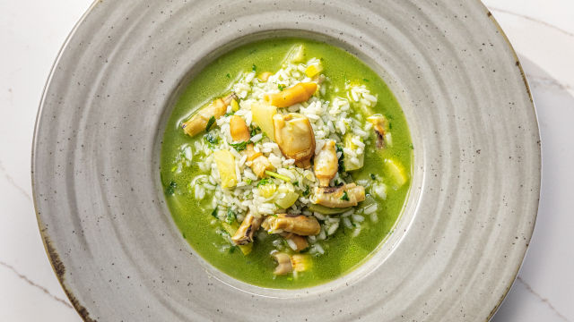 Arroz de Lingueirão com Lima e Limão