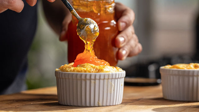 Soufflé de Queijo da Ilha