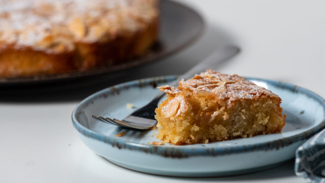 Tarte de Amêndoa em 5 Minutos