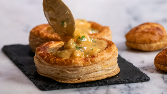 Vol-au-vent de Camarão