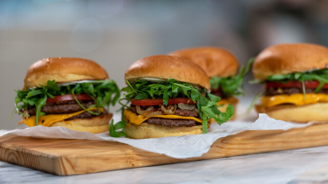 Smash Burger Duplo em Pão Brioche