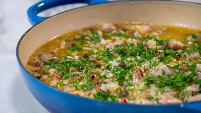 Arroz de Atum Malandrinho com Feijão Frade