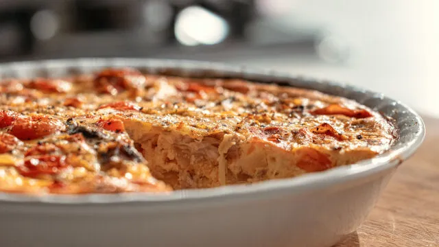 Quiche sem Massa
