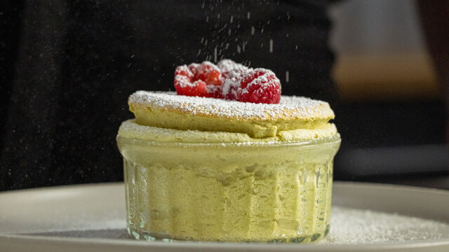 Soufflé de Pistachio