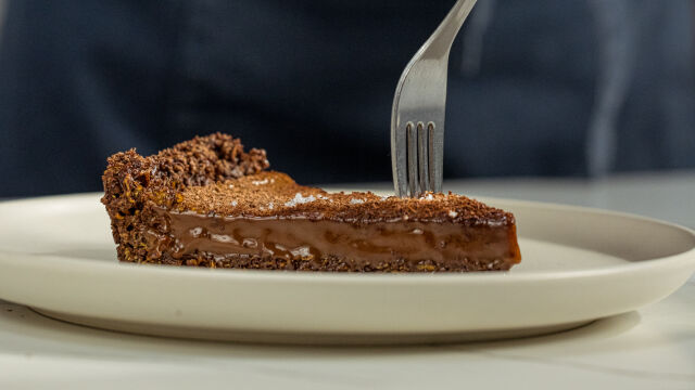 Tarte de Chocolate e Corn Flakes