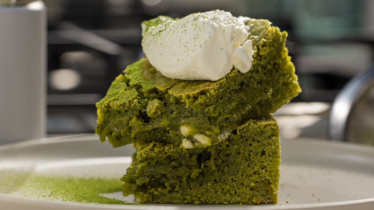 Brownies de Matcha