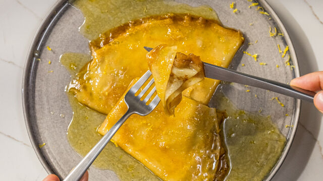 Crepe Suzette de Limoncello