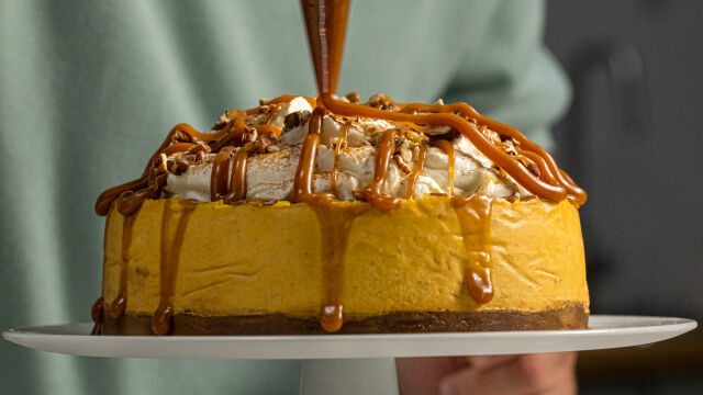 New York Pumpkin Cheesecake