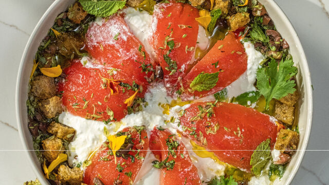 Salada Caprese Alentejana