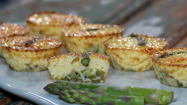 Miniquiches de Espargos