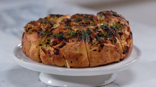 Rolos de Bacalhau em Espiral