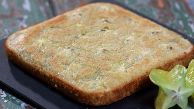 Bolo de Carambola Invertido