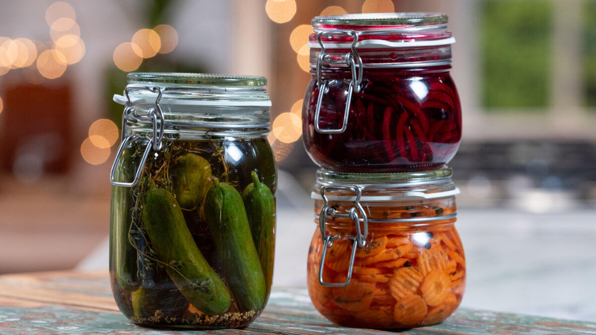 Pickles de Beterraba, Pepino e Cenoura