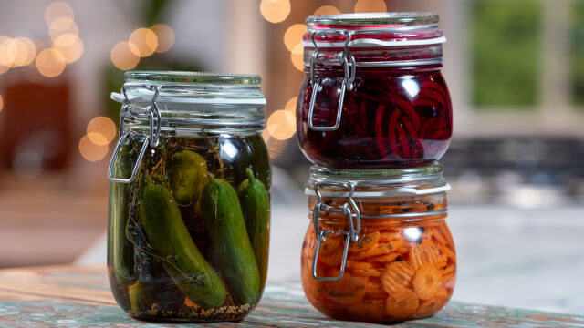 Pickles de Beterraba, Pepino e Cenoura