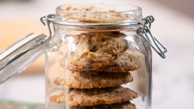 Bolachas de Chocolate e Amêndoa