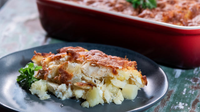 Bacalhau Gratinado