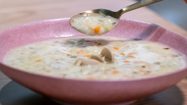 Sopa de Amêijoas à Bulhão Pato