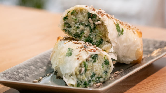 Pastel de Pescada em Massa Filo