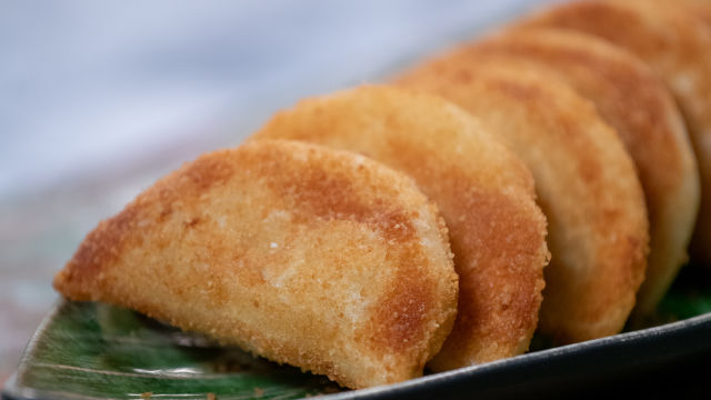 Rissóis de Berbigão