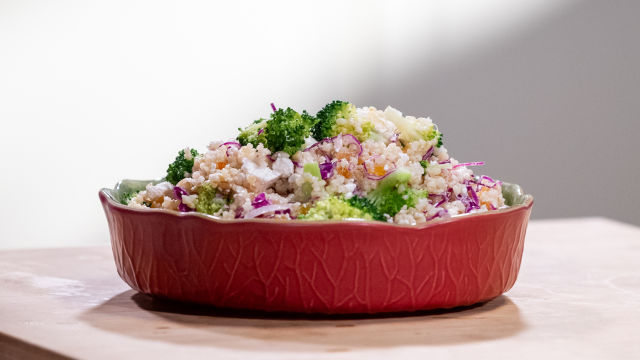 Bulgur de Legumes com Feta