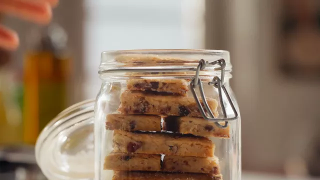Shortbread de Arandos e Limão