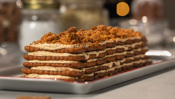 Bolo de Bolacha com Speculoos