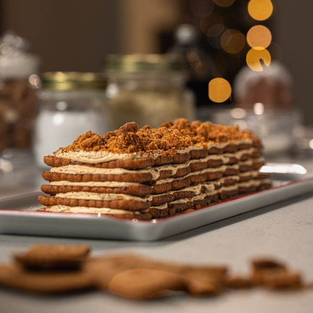 Bolo de Bolacha com Speculoos