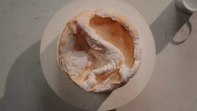 Karpatka com Creme de Mascarpone e Framboesas