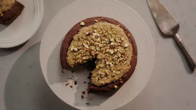 Bolo de Chocolate do Dubai