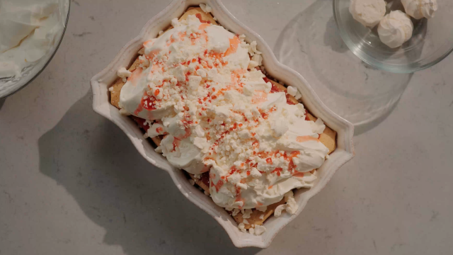 Pudding de Morangos e Limoncello