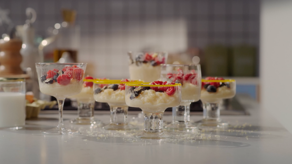 Arroz Doce de Leite Condensado
