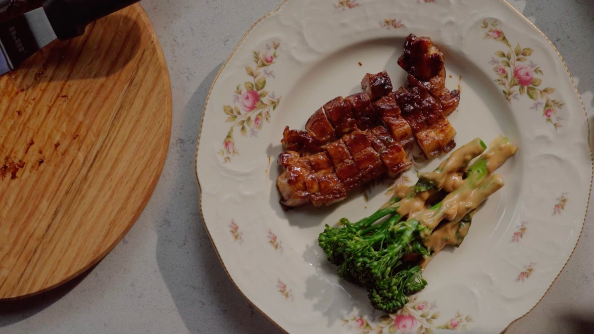 Broccolini com Entremeada