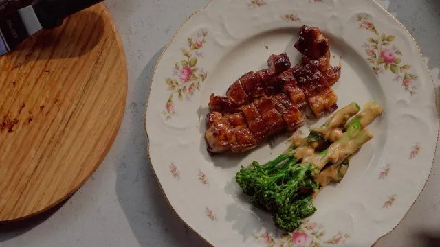 Broccolini com Entremeada