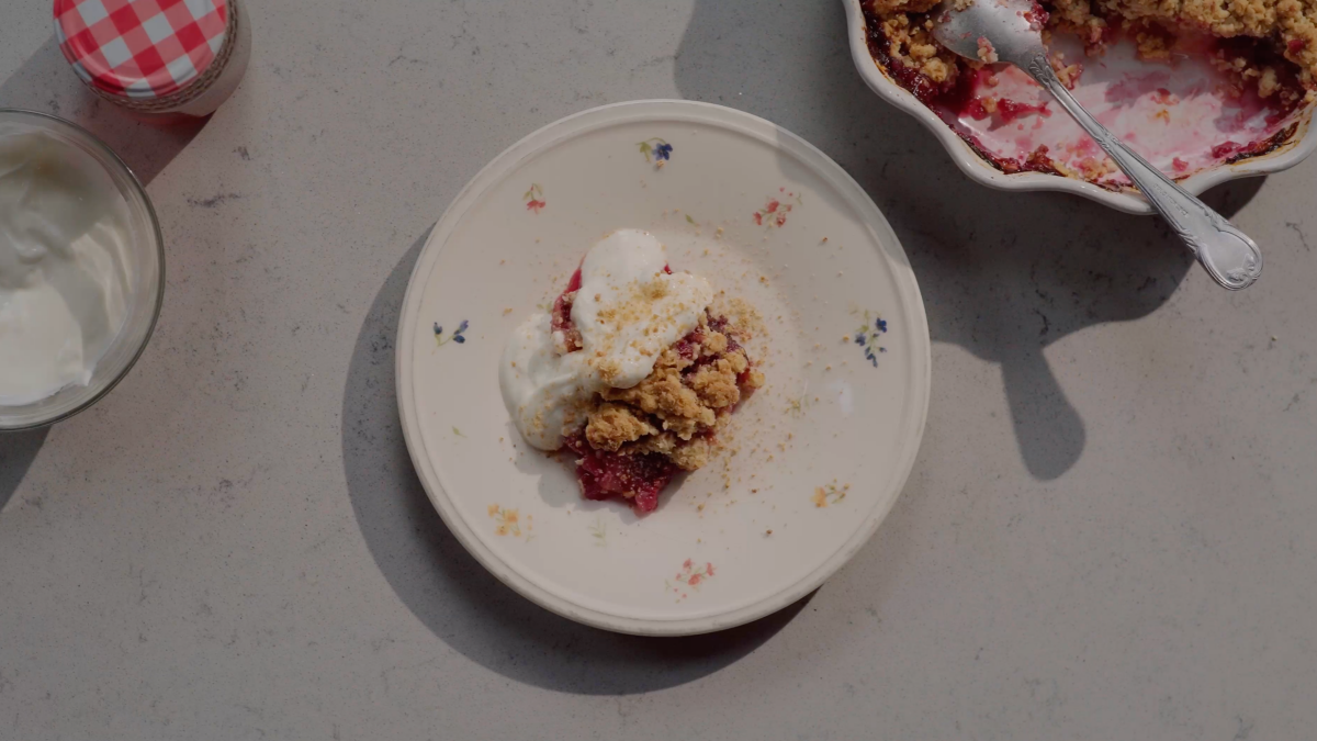 Crumble de Frutas Velhas
