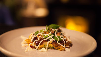 Orijentalna palačinka od pečuraka i kupusa