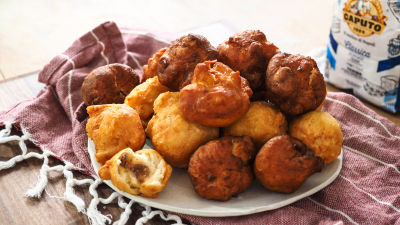 Rozine cepole (fritule od krompir-testa)