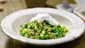 Salata od bulgura i krastavaca