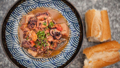 Čorba od lignji i injama