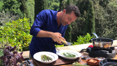 Špargle na dva načina