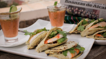 Gordita sa škampima i sosom